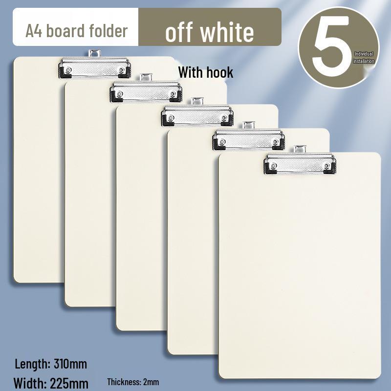 A4 Clipboard Writing Pad Folder - Ideal for Students & Exams