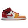 Air Jordan 1 Mid SE PS Picnic Kids Sneakers Red Paprika Black DX2459-601