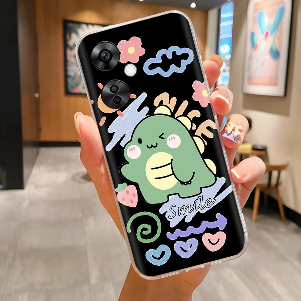 For Oneplus Nord CE 3 Lite Case Cute Cartoon Painted Soft Silicone Phone Case For Oneplus Nord CE3 CE 3 Lite N30 Back Cover Etui