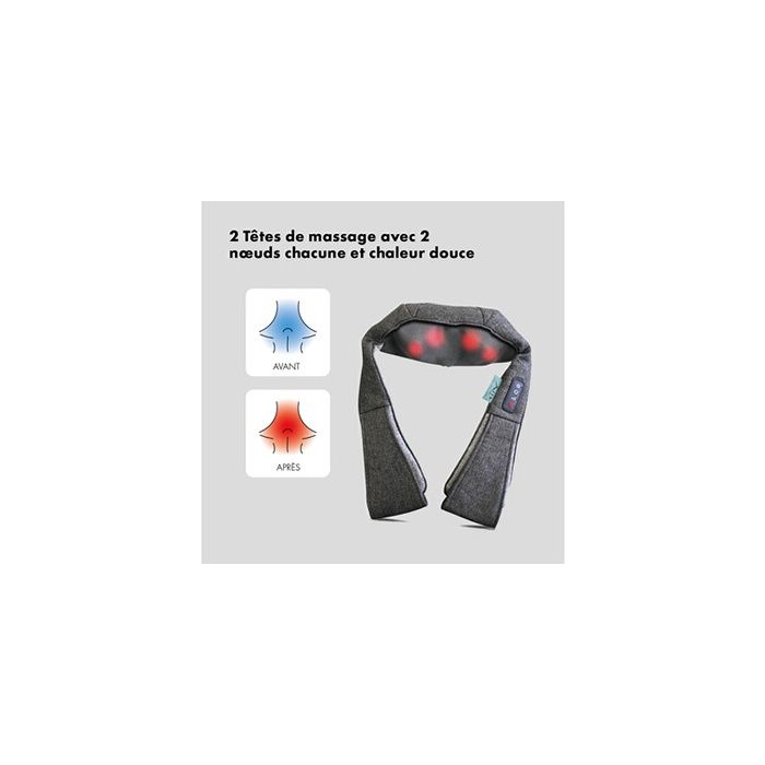 Masseur zen shiatsu matterhorn gris