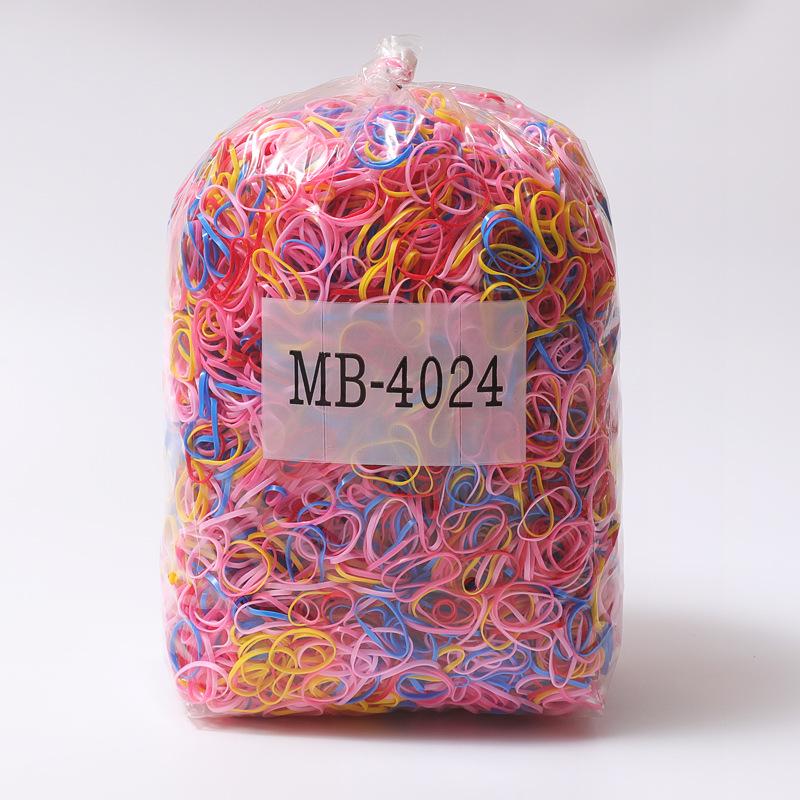 Elastici Colorati ad Alta Elasticità Piccoli per Bambini - Elastici di Gomma Usa e Getta in Confezione Bulk