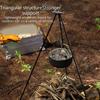 Lagerfeuer Koch Dreibein Set Verstellbares Hänge Camping Dreibein für Outdoor Picknick Camping Kochen Hänger mit Aufbewahrungstasche