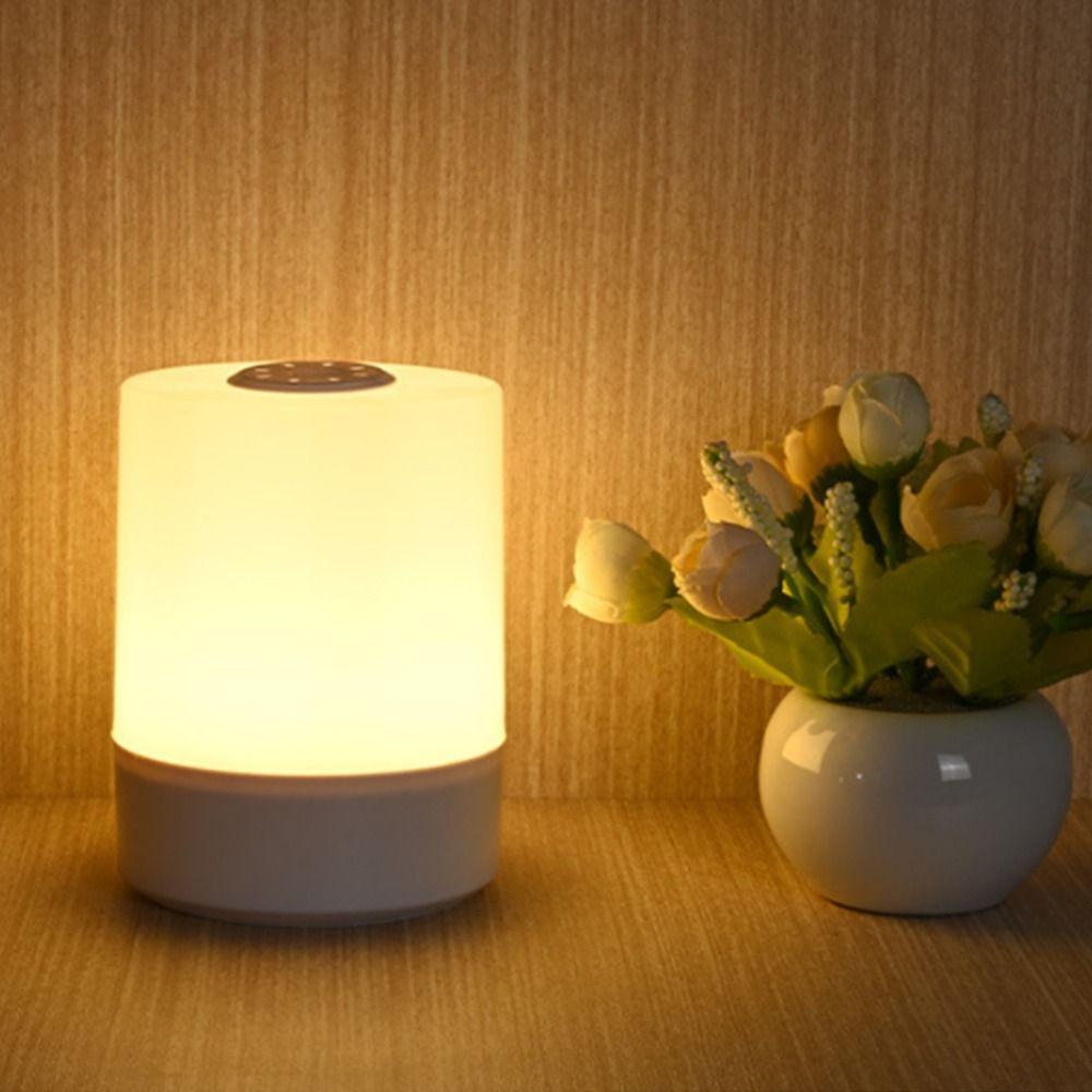 Motion Sensor LED Touch Lamp 3-Color Lighting Bedside Table Lamp  Kitchen Cabinet