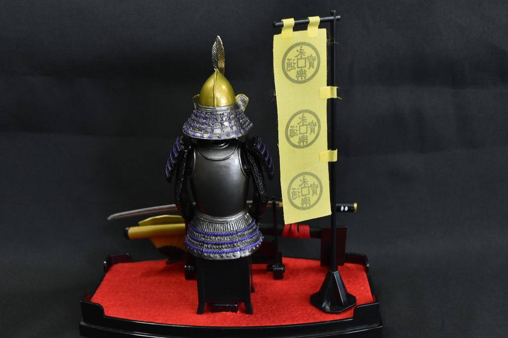Meister Japan Rüstungs-Serie A Nobunaga Oda Samurai-Rüstung Figur Ausstellungsmodell