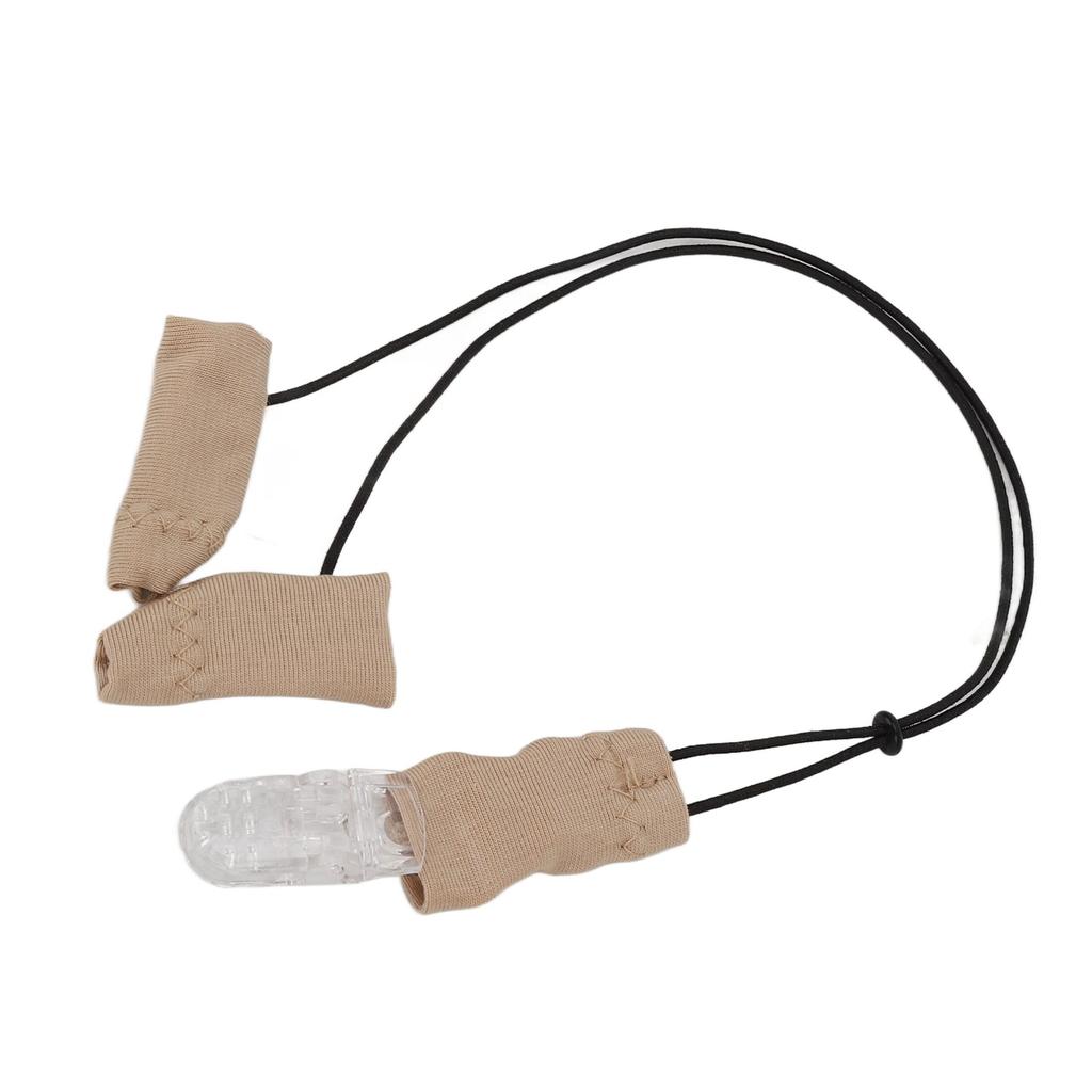 Hearing Aid Holder Clip Portable Anti Lost Cotton BTE Hearing Aid   Lanyard