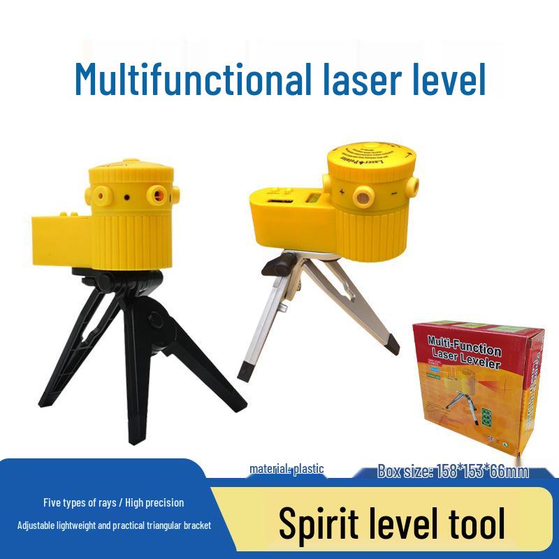 Mini Laser Cross Level with Stand & Strong Light Tripod