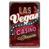 Welcome To Las Vegas Plaque Metal Tin Signs Vintage Decor Nevada Casino Metal Posters Wall Art Decor