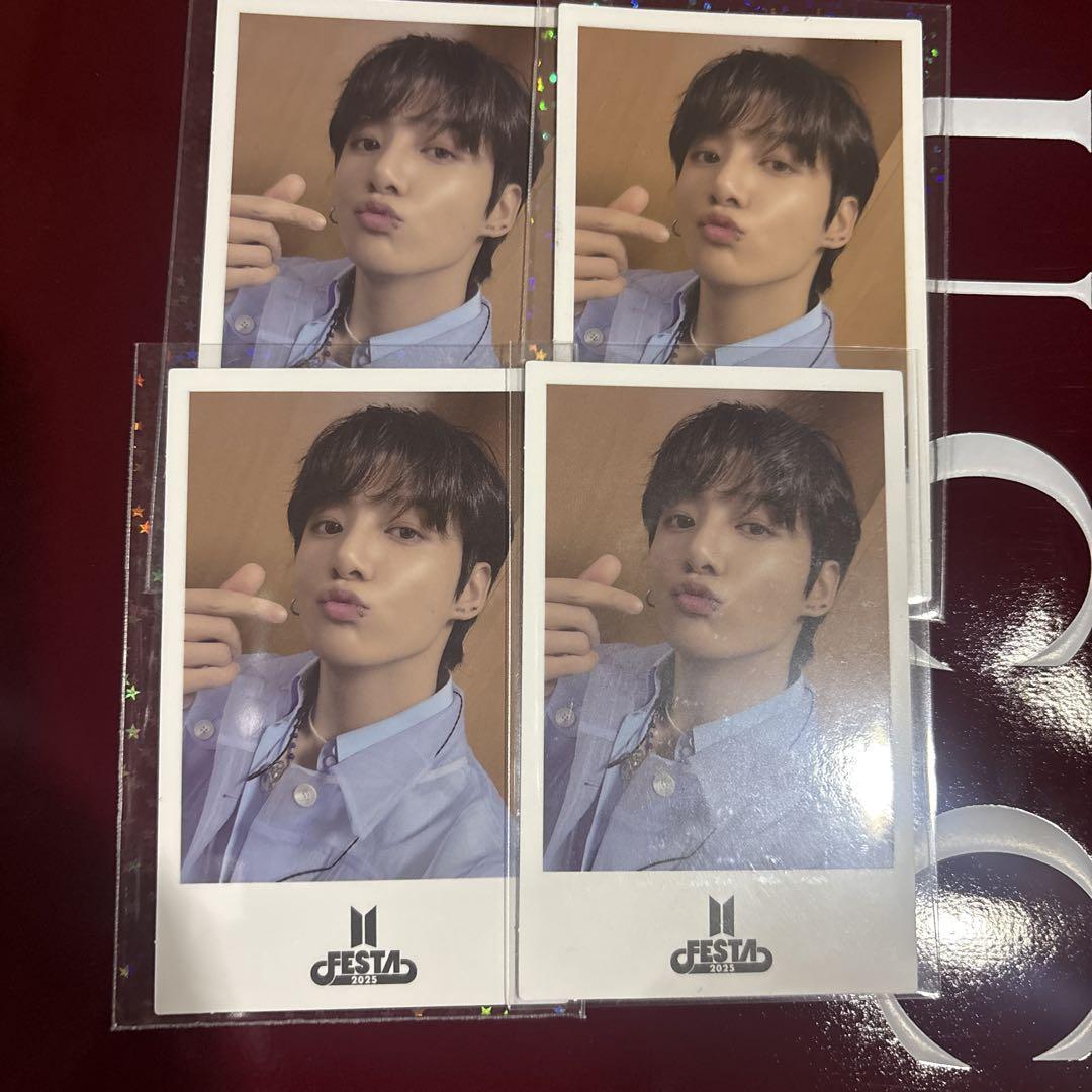 

[USED] 2025 BTS FESTA Bonus Instant Photo Card Jungkook JK