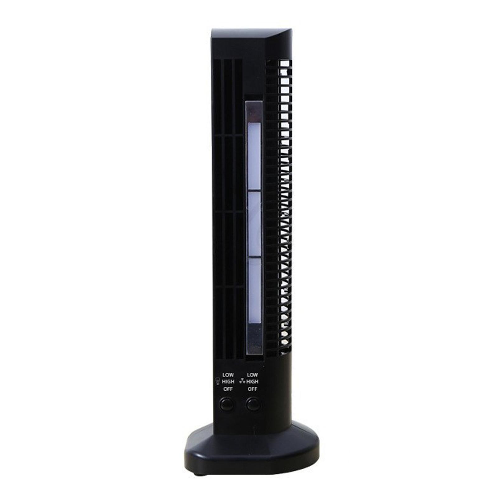 Mini Airs Cooler Adjustables Table Cooling Airs Conditioning Fan Portable Summer Daily Use Vertical Towers Fan For Home Office