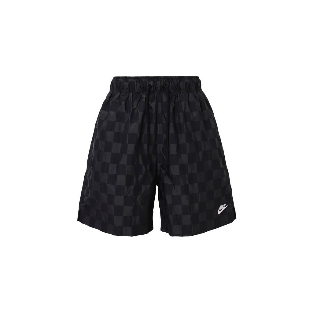Nike SS24 Brand Logo Comfortable Trendy Woven Casual Shorts Men Shorts Black FN3099-010