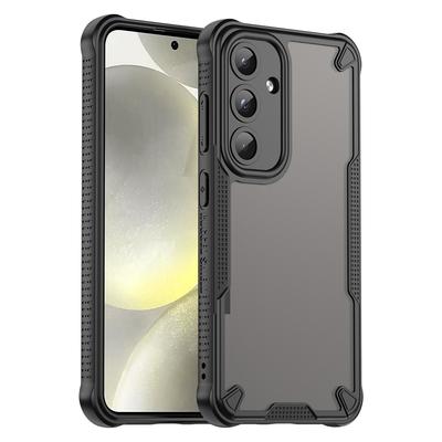 WANLONFENG MFFJ Series For Samsung Galaxy S24 Case Anti Drop TPU Phone Back Cover with Screen Film
