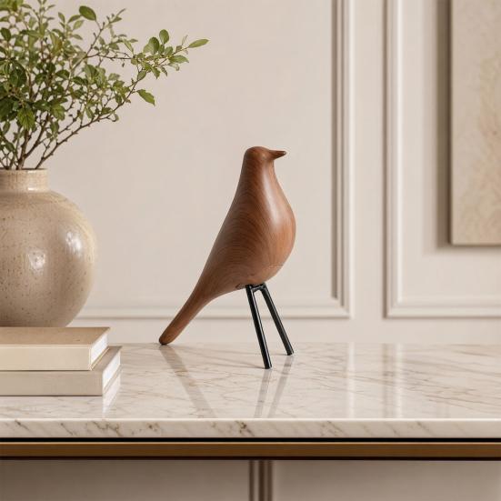 Nordic Style Bird Desktop Decor Medieval Table Decor