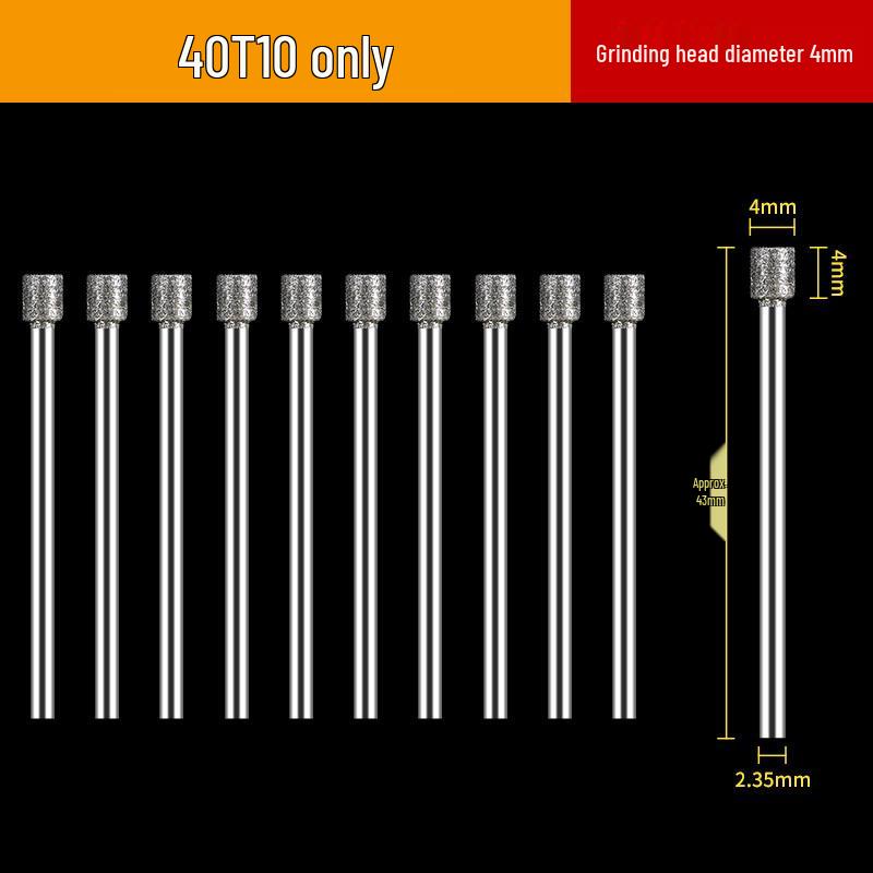 Mansharui Diamond Jade Carving Tool Set: Eye-Catching Grinding Head & Hollow Drill Bit Punching Needle