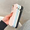 For iPhone 15 14 13 11ProMax 14 15 16 Samsung S25 S24 S23 S22 Redmi 10 13 14C Cartoon Black Cat Silver Edge Soft Liquid Silicone Protective Casing