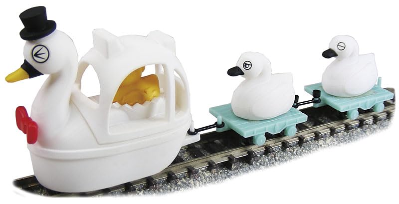 Tsugawa Yoko N Gauge Joke Train Series Lake Tram Swan Boat Model Train Vehicle (Tsugawayoukou) (Motorized) JT-10