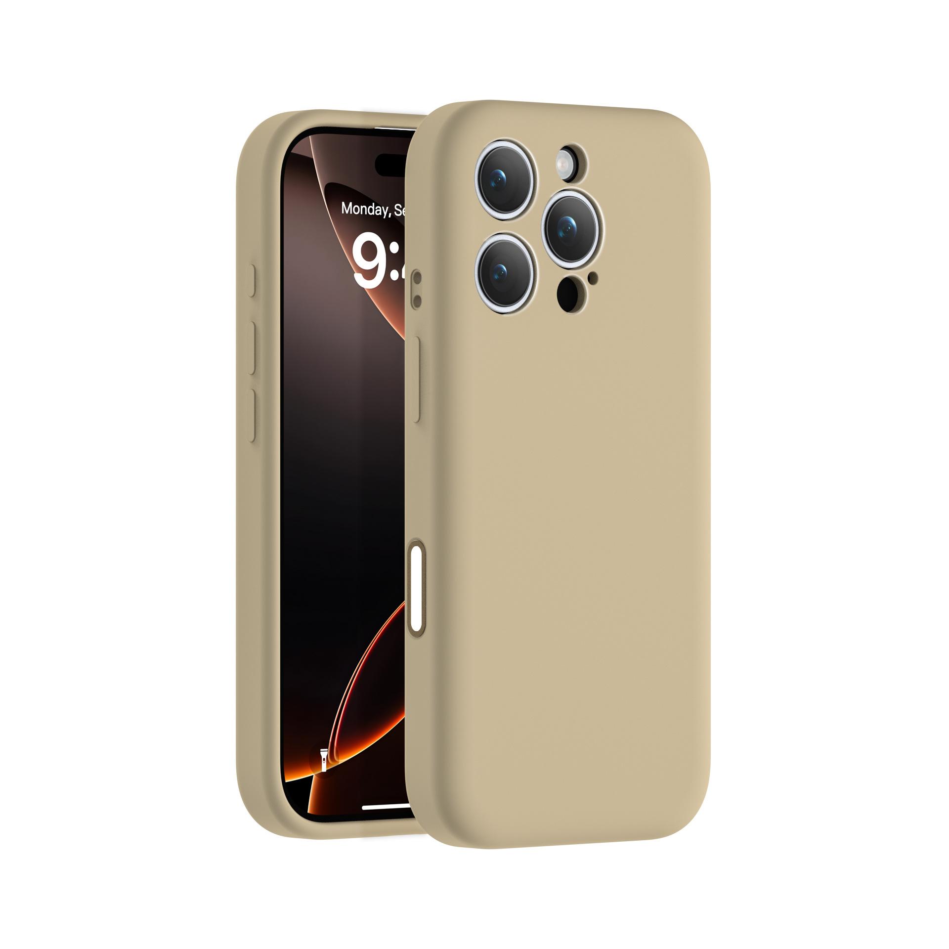 

Подходит для чехла для мобильного телефона iPhone 16 Yunjian. Поставляется с кнопкой камеры Ai. Защитный силиконовый чехол для Apple 15 ProMax 14. iPhone14promax