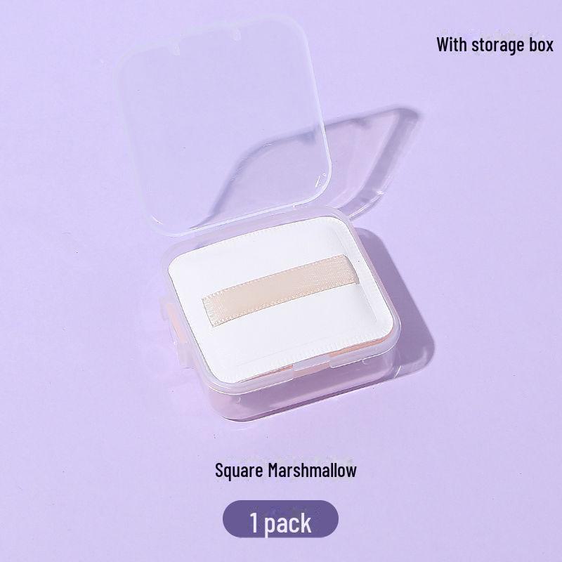 Dreieckiger Marshmallow-Luftkissen-Puderquaste: Superweiches Schwamm-Make-up-Tool