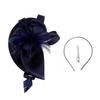 Exquisite Feather Fascinator Hat Elegant Bridal Headband Retro Bride Headdress  Wedding