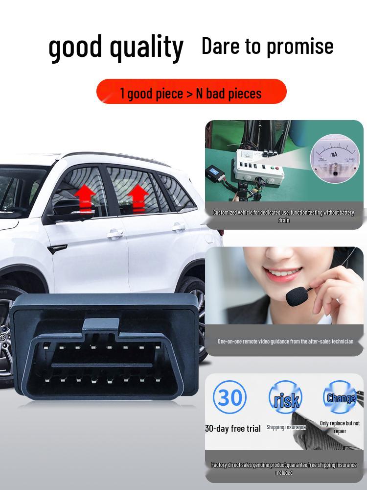 Changan CS75 22/23-Model OBD Automatic Window Lifter & Closer