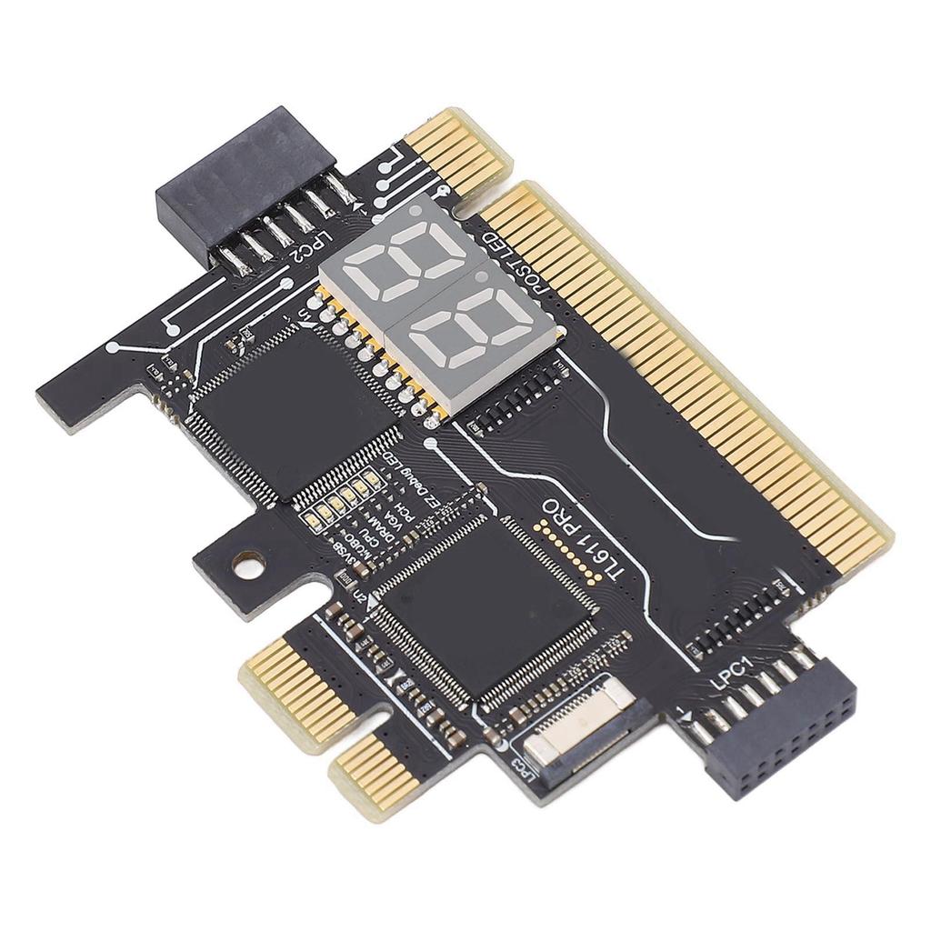 Carte de débogage principale TL611 Pro Carte adaptatrice EC DEBUG pour ordinateur portable Carte d'analyse de carte mère Carte de diagnostic pour PCI E