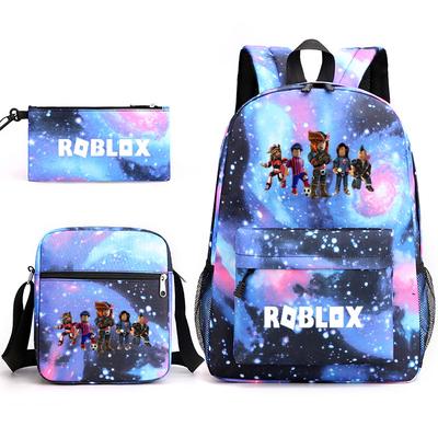 Roblox Chlapci A Dievčatá Školské Potreby Batohy Študentské Školské Tašky Malé Tašky Cez Rameno Puzdrá na Ceruzky Počítačové Tašky Areál