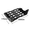 Folding Aluminum Motorcycle Trunk Tail Box Universal Top Case Quick-Mounting Molle Panel Tactical Storage Box Modular Organizer