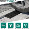 New 1M Doorway Threshold Ramp PVC Wear-resistant Rubber Ramp Striped Self-adhesive Stair Anti Slip Tape