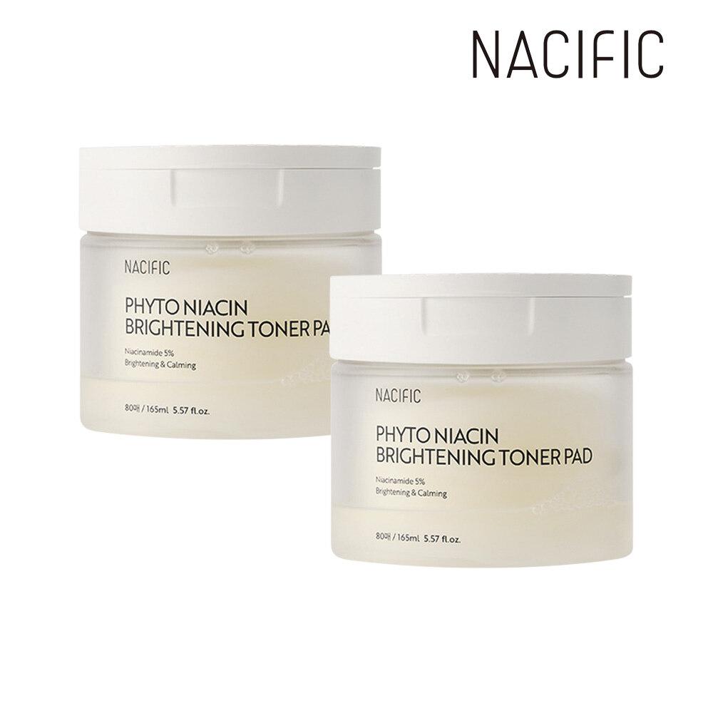 NACIFIC Осветляющие тонер-пэды Phytoniacin 80 штук x2 one color free