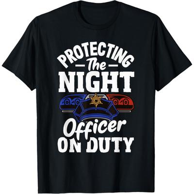 Midnight Patrol Policeman's Moonlighter Duty T-Shirt(2)