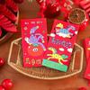 6Pcs/Set Traditional 2026 Horse Year Red Envelope Paper Chinese New Year Envelope  Birthday Gift