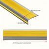 L-Shaped PVC Anti-Slip Stair Edge Trim for Indoor & Outdoor Steps