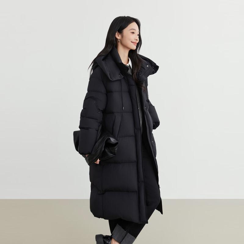 Elva' Island Women's Winter Long Down Jacket 2410216319