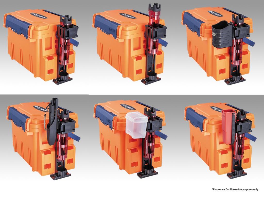 Meiho BM 25 Multihalter (83 x 78 x 73 mm) Schwarz (4526)