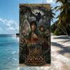 Movie The L-Lord of the R-Rings Towel Drying Bath Towel Applicable To Light Swimming Camping Yoga Beach Out