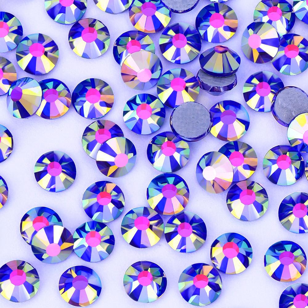 Phnom Penh Serie, Olympic Hot Diamond, Nail Art Diamant Glas Flachboden Strass Kleidung Zubehör Nagel DIY Kleidung Zubehör