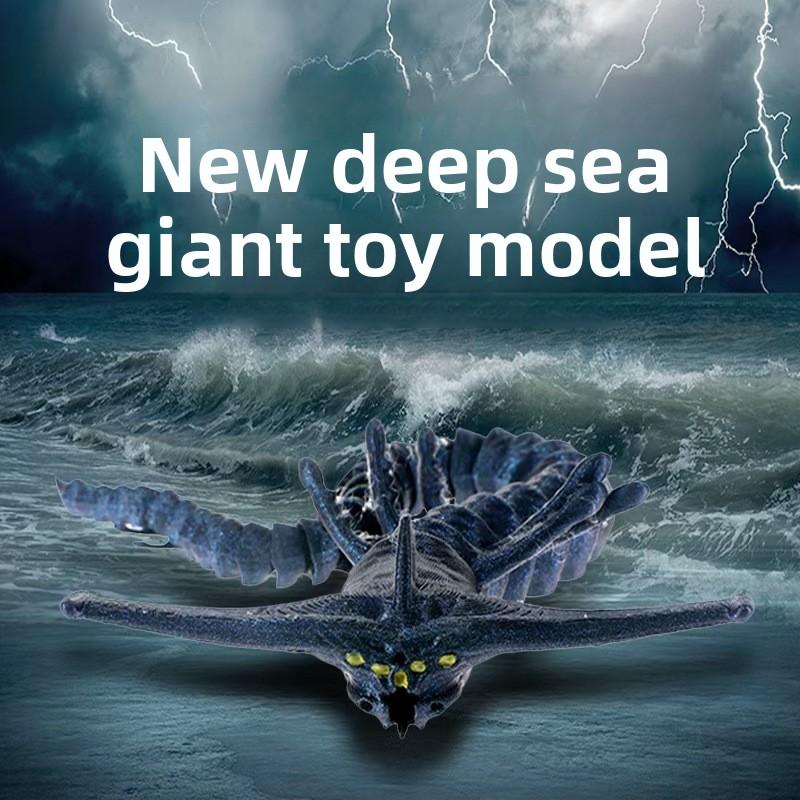 New In Stock 3D Printing Under Sea Eater Bloop Gran Maja Action Figure Model Toy Doll Kids Birthday Present Gift