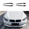 Car Gloss Black Headlight Eyebrow Sticker Cover Trim For BMW E92 E93 LCI 2010-2012 Car Accessories