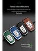 High-End Metal Key Case for Hongqi H9/H5/H7/HS7 - Full Wrap with Buckle Button for 21 Models