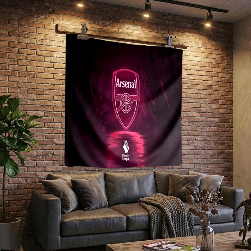 Arsenal Celebration Moment Tapestry Playroom Tapestry, Accessories for Bedroom,Livingroom, Dormitory Room Wall Decor Fan Birthday Gifts