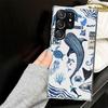 Ocean Starfish Sea Turtle Shark Case for Samsung Galaxy S25 S24 S23 S22 Ultra Soft Phone Cover S25 Edge S21 Plus S20 FE S10 + Bl