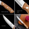 Kitchen Boning Knife Stainless Steel Fruit Knife Household Vegetable Cutting Multifunctional Cooking Chef Knife Wooden Handle
