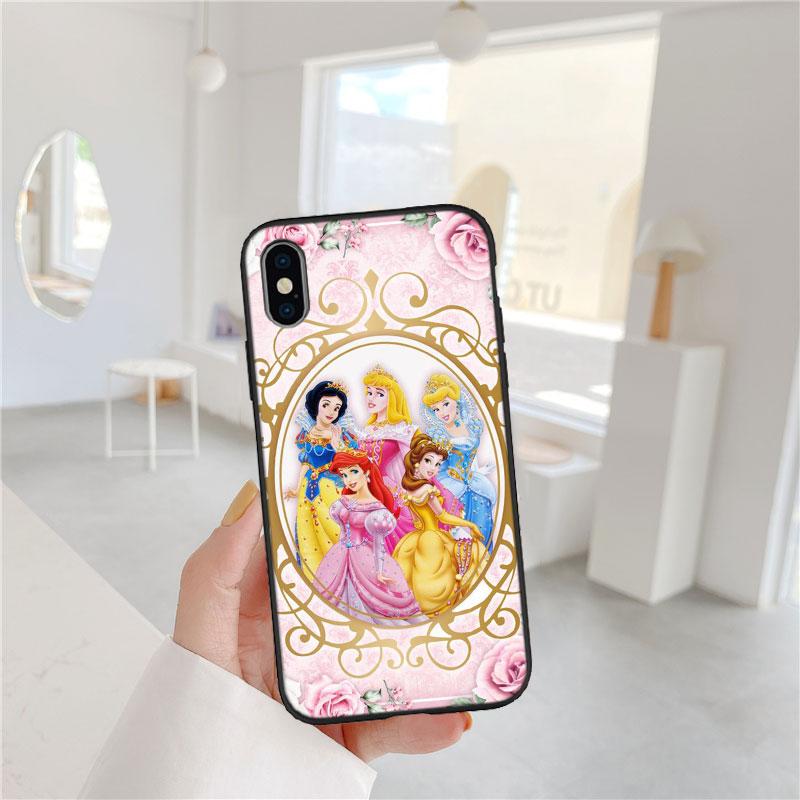 CJ42 Disney Princess Phone Case for Samsung Galaxy M06 M15 M16 M35 M55 M56 A36 A42 A50 A50S A51 A52 A32 A33 A05 A05S A06 A16 A20