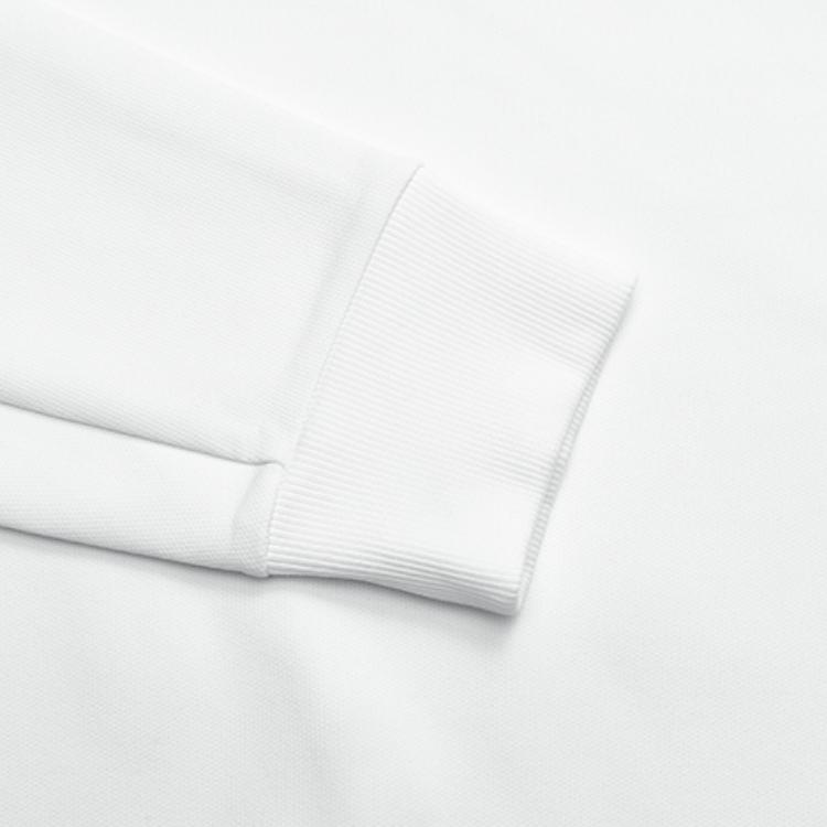 FILA Solid Color Crew Neck Casual Pullover Sweatshirt Men sweatshirt White F11M317204F-WT