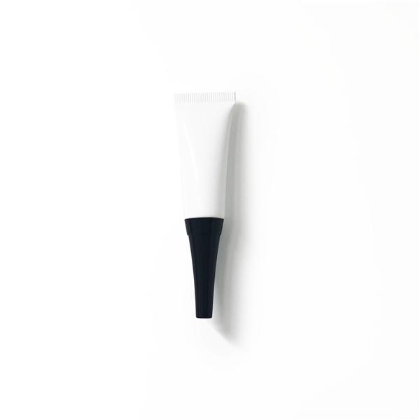 10g White Cosmetic Soft Tube, 10ml Empty Plastic Bottle, Small Capacity Trial Size