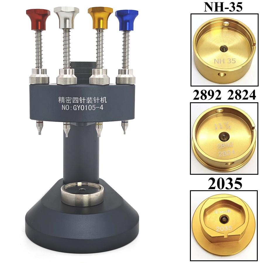 Xiaomi Precision Watch Hand Setting Tool 4 Position Needle Installation Hand Fitting Tool for Watch Repairing NH35/2892/2824/2035