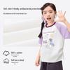 Girls' 10A Antibacterial Cotton Short Sleeve T-Shirt