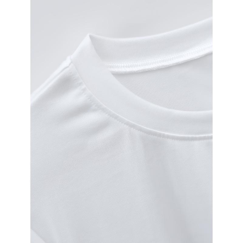 European Size Women'S Modern Style Short-Sleeved T-Shirt with Soaring Swallows Pattern | Casual, Cute, Fashionable