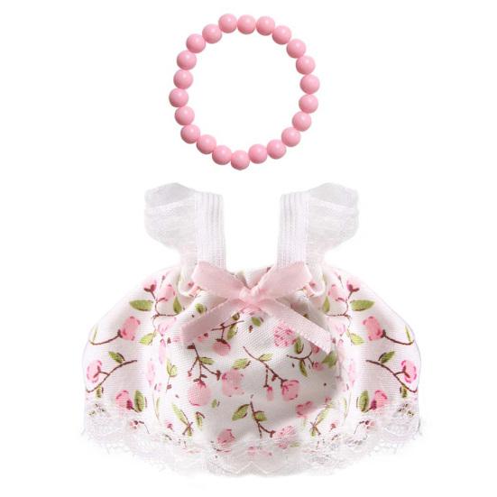 1 Set Hamsterkleid Perlenkette Meerschweinchen Hamster Kleintiere Haustierkleidung Outfits Kostüm Zubehör Zubehör Foto Requisite