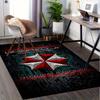 1pc Resident Evil Office Carpet Soft Polyester Entrance Carpet Washable Non Slip Machine Washable In