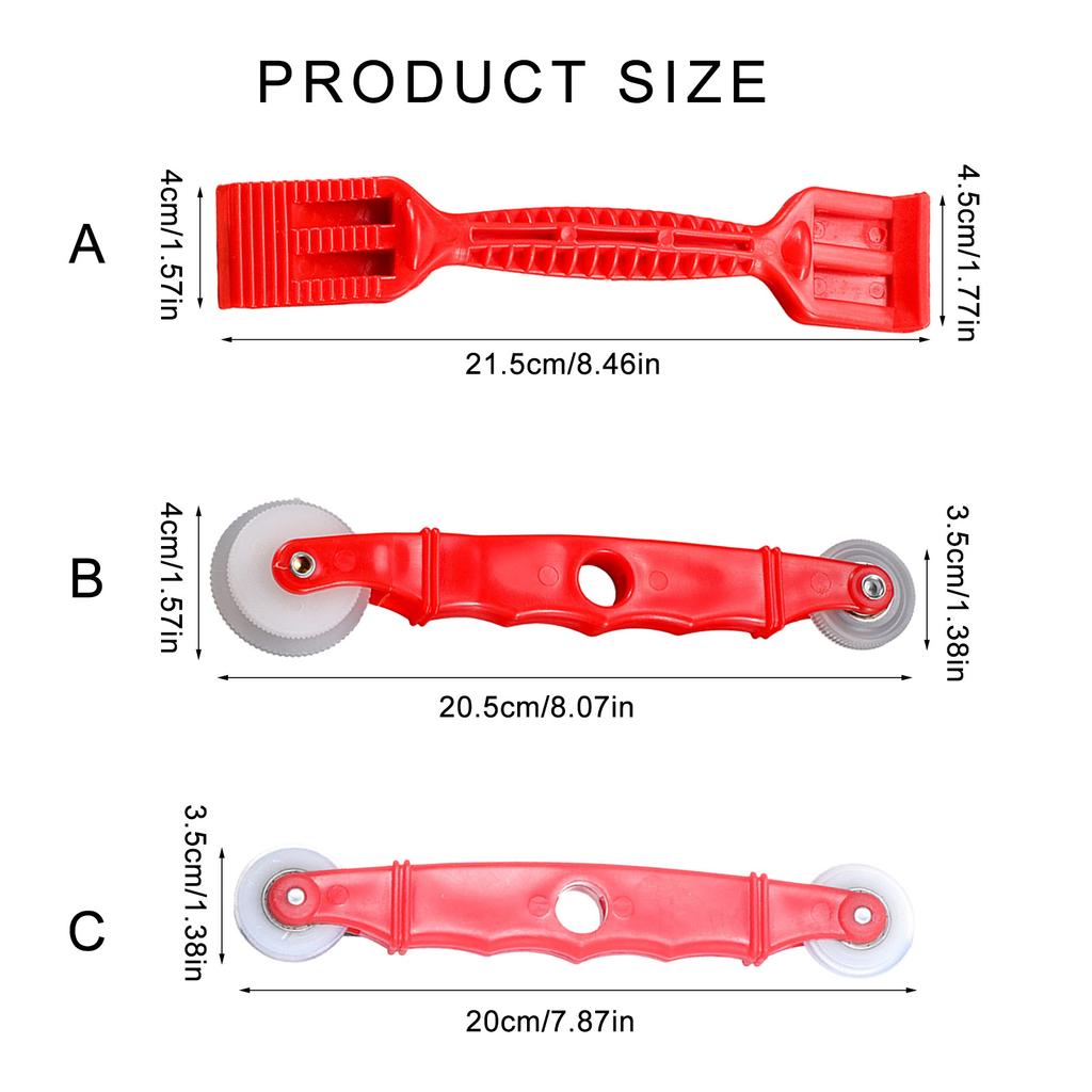 Multifunctional Window Glazing Tool Window Fitting Tool Comprehensive Glazing Tool Simple for Enthusiasts & Installers